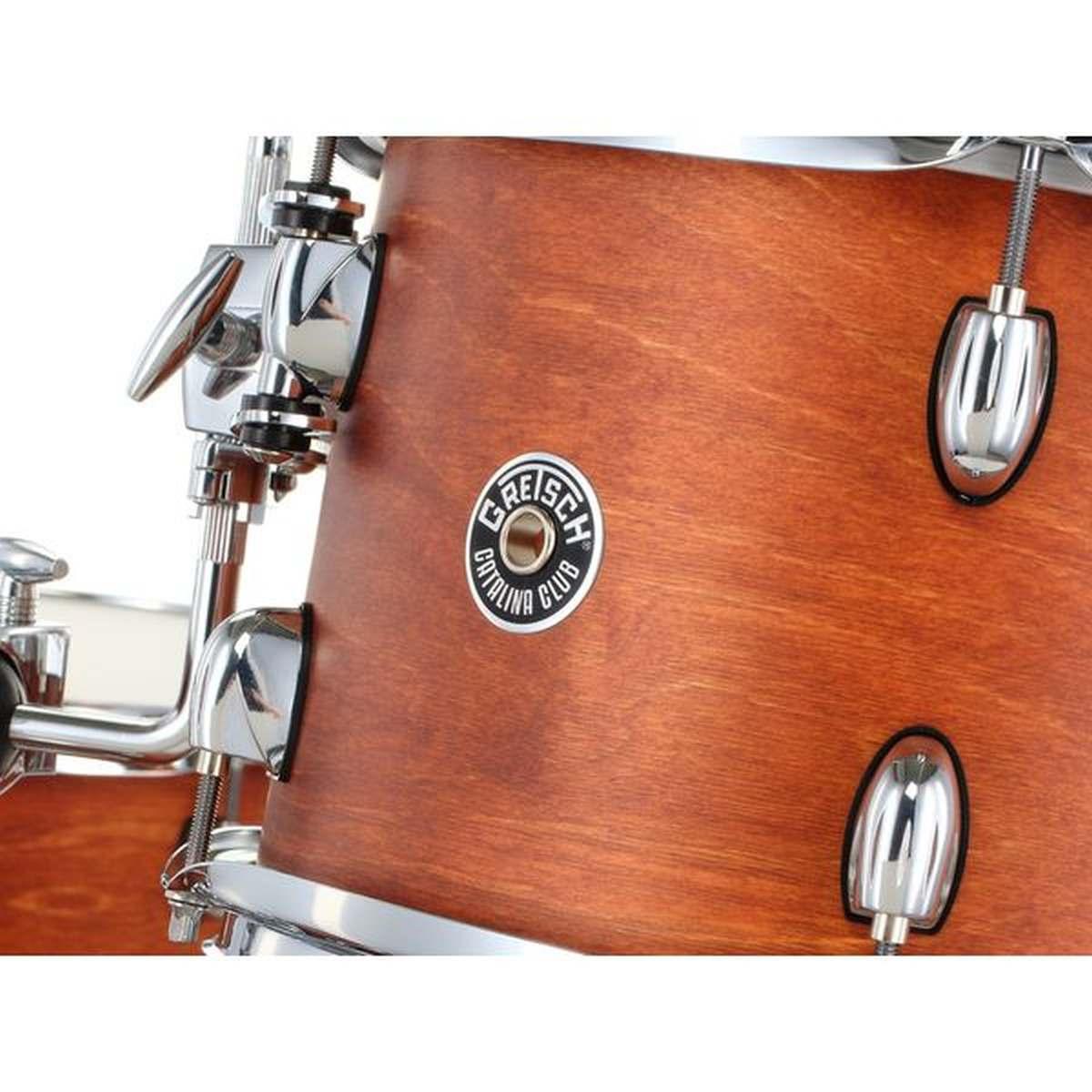 GRETSCH CATALINA CLUB JAZZ SWG Satin Walnut Glaze BATTERIA ACUSTICA SOLO FUSTI CASSA 18