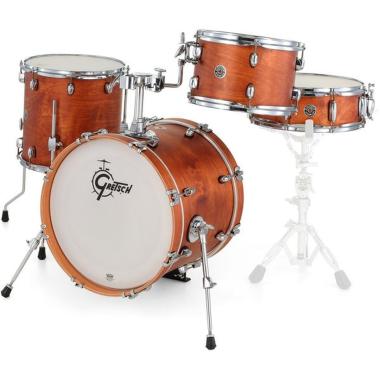GRETSCH CATALINA CLUB JAZZ SWG Satin Walnut Glaze BATTERIA ACUSTICA SOLO FUSTI CASSA 18