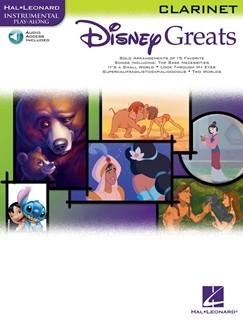 Disney greats + cd clarinetto