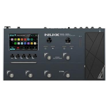 NUX MG-50Li Dark Blue MODELLER E PROCESSORE MULTIEFFETTO PER CHITARRA E BASSO