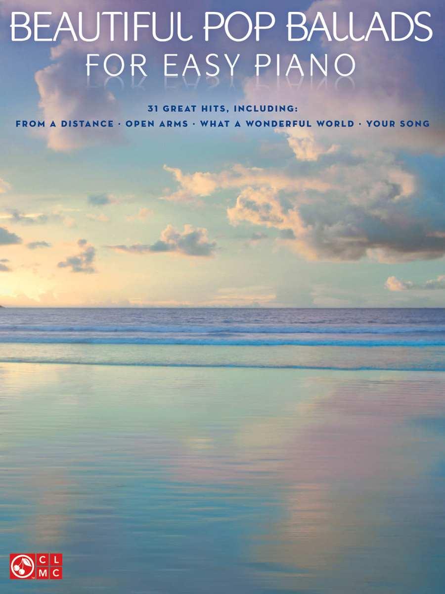 Beautiful pop ballads for easy piano