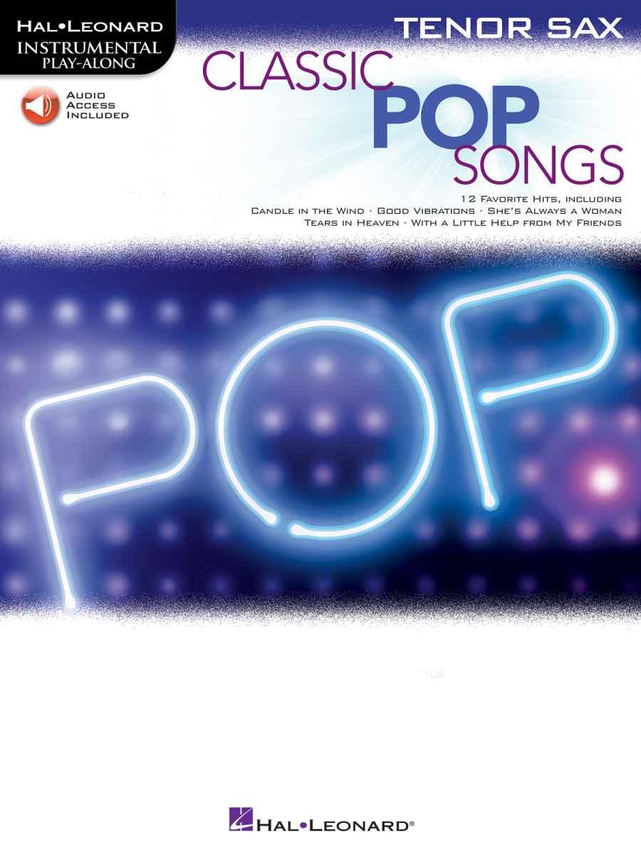 Classic pop songs + cd per sax tenore