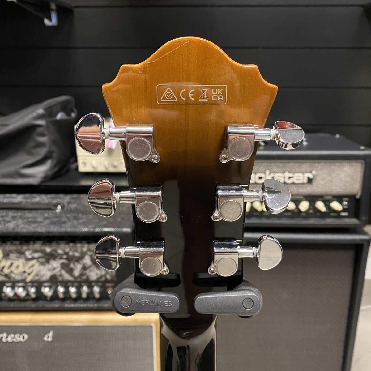 Ibanez as7328tbc tobacco brown chitarra semiacustica baritona - expo guitar show