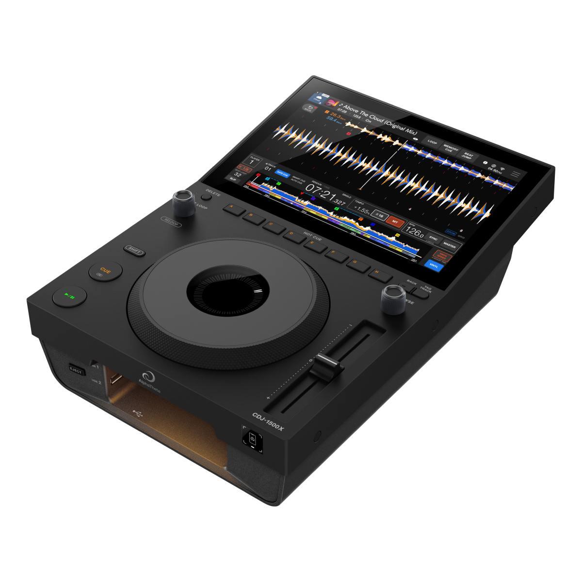 ALPHATHETA CDJ-1500X Multiplayer Professionale CON CONNESSIONE WI-FI E SISTEMA INTERATTIVO COBEAT