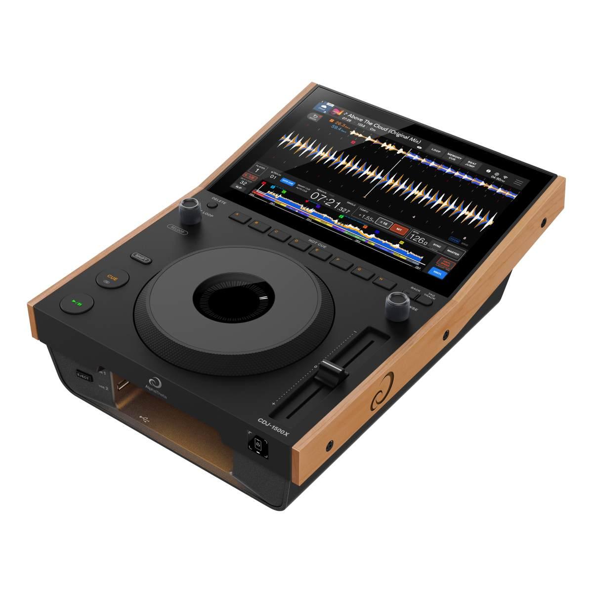 ALPHATHETA CDJ-1500X Multiplayer Professionale CON CONNESSIONE WI-FI E SISTEMA INTERATTIVO COBEAT