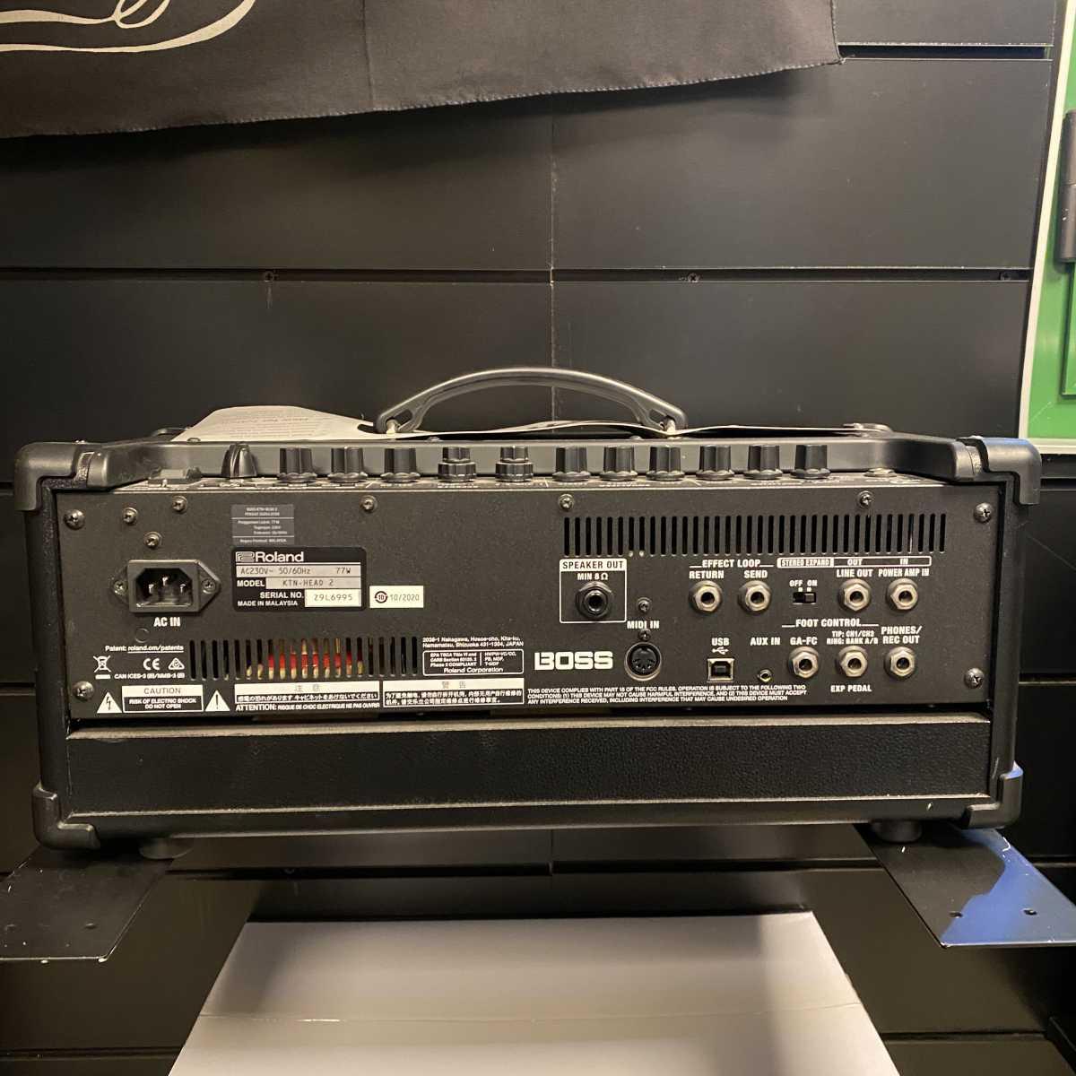 Boss katana ii testata 100 watt - usato garantito