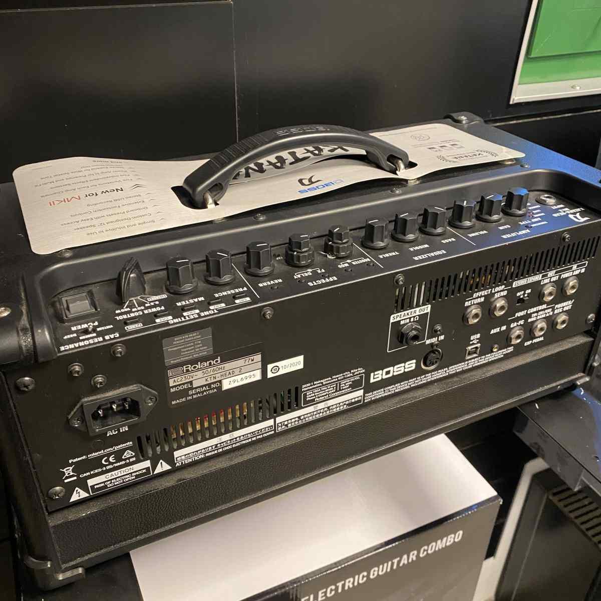 Boss katana ii testata 100 watt - usato garantito