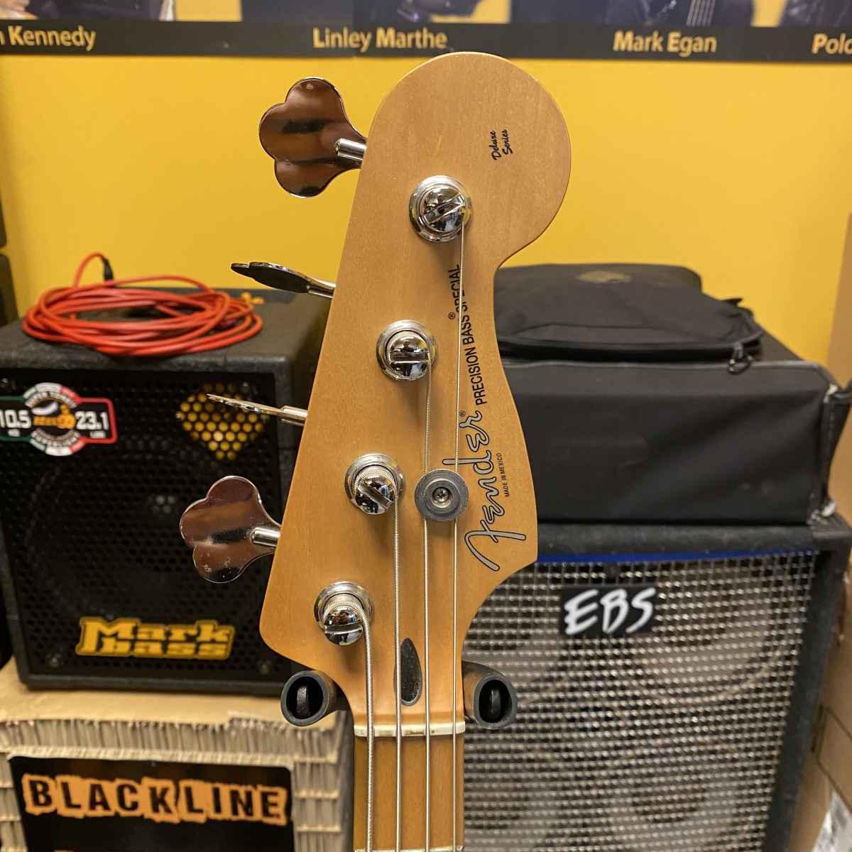 FENDER Deluxe Active Precision Bass Special fiesta red - usato garantito