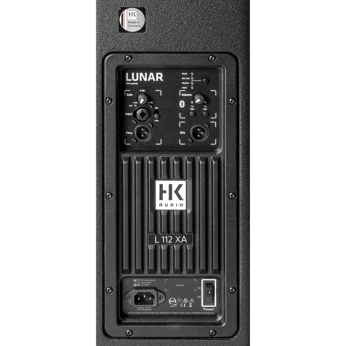 HK Audio LUNAR 112 XA Cassa Attiva 12" 2 Vie con Bluetooth TWS