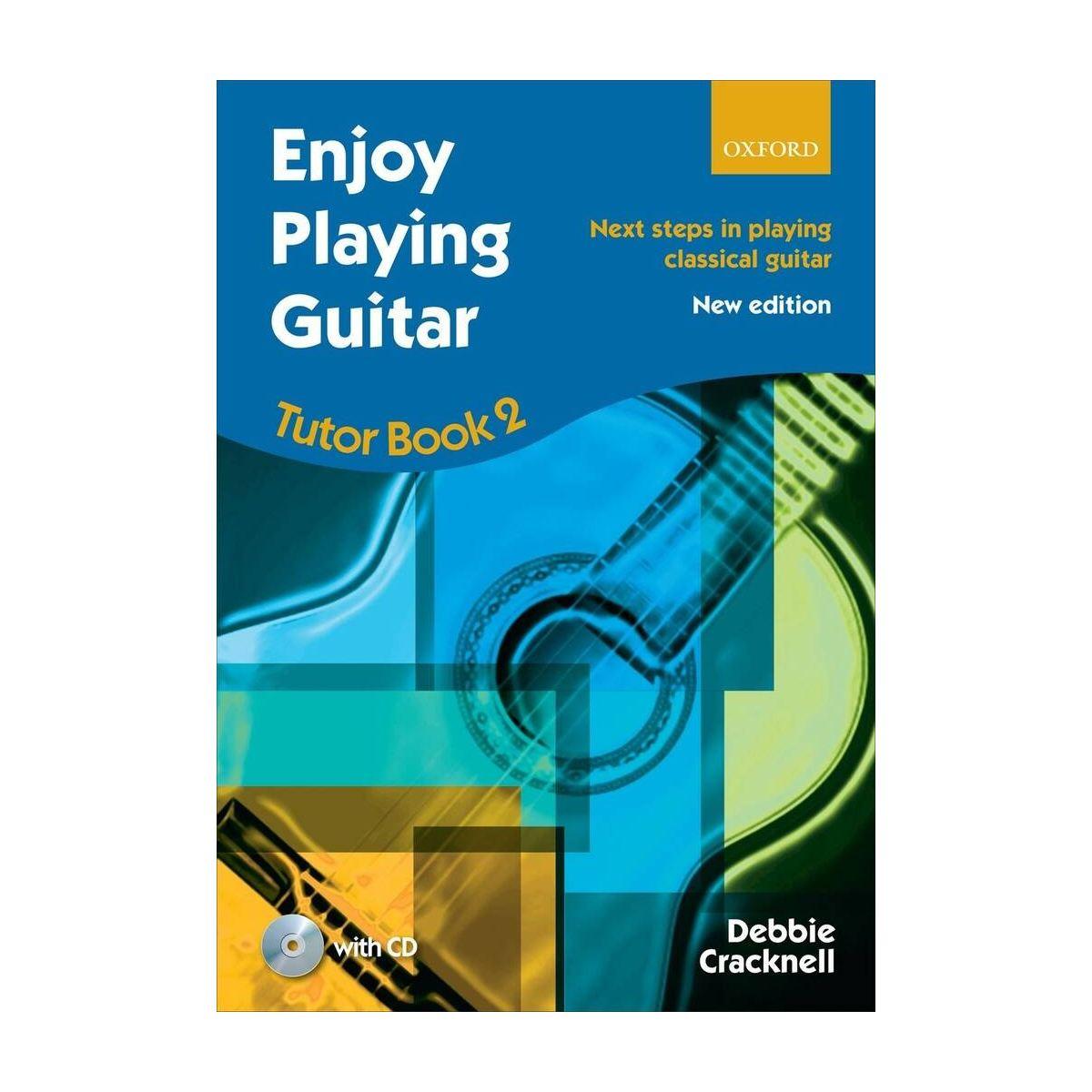 Enjoy playing guitar vol. 2 tutor book + cd cracknell