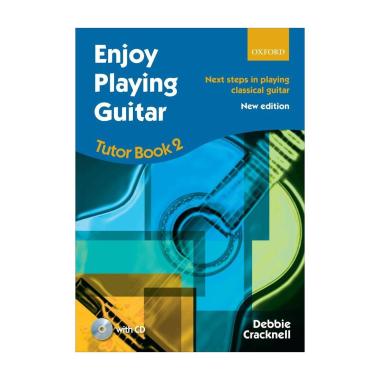 Enjoy playing guitar vol. 2 tutor book + cd cracknell