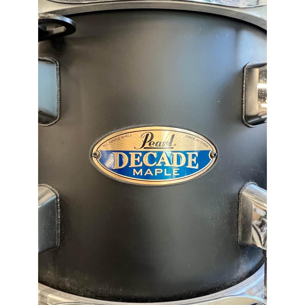 Pearl decade maple satin black cassa 22 - usato garantito