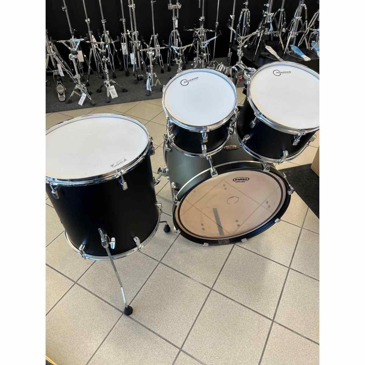 Pearl decade maple satin black cassa 22 - usato garantito