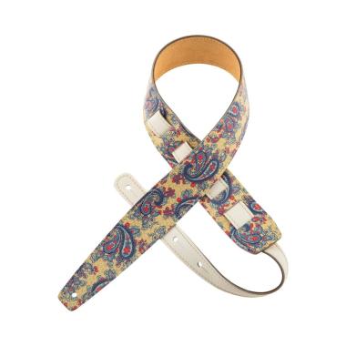 MAGRABO' HOLES HS ART PRINT PAISLEY VINTAGE 6cm TRACOLLA PER CHITARRA E BASSO