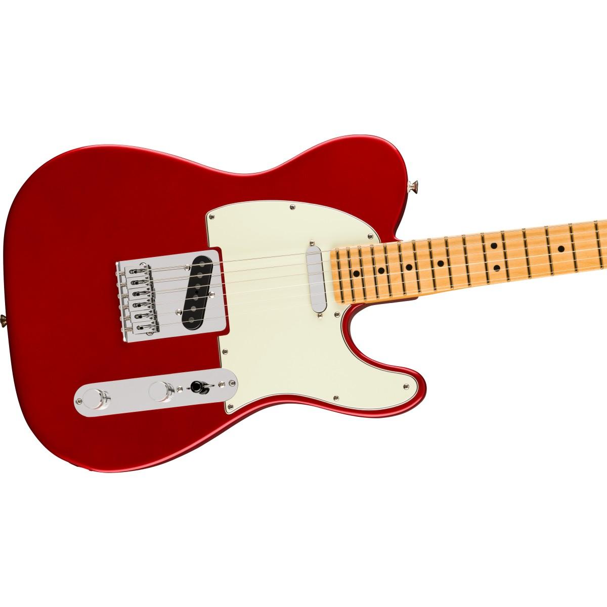 Fender 75th anniversart player ii telecaster mn candy apple red chitarra elettrica