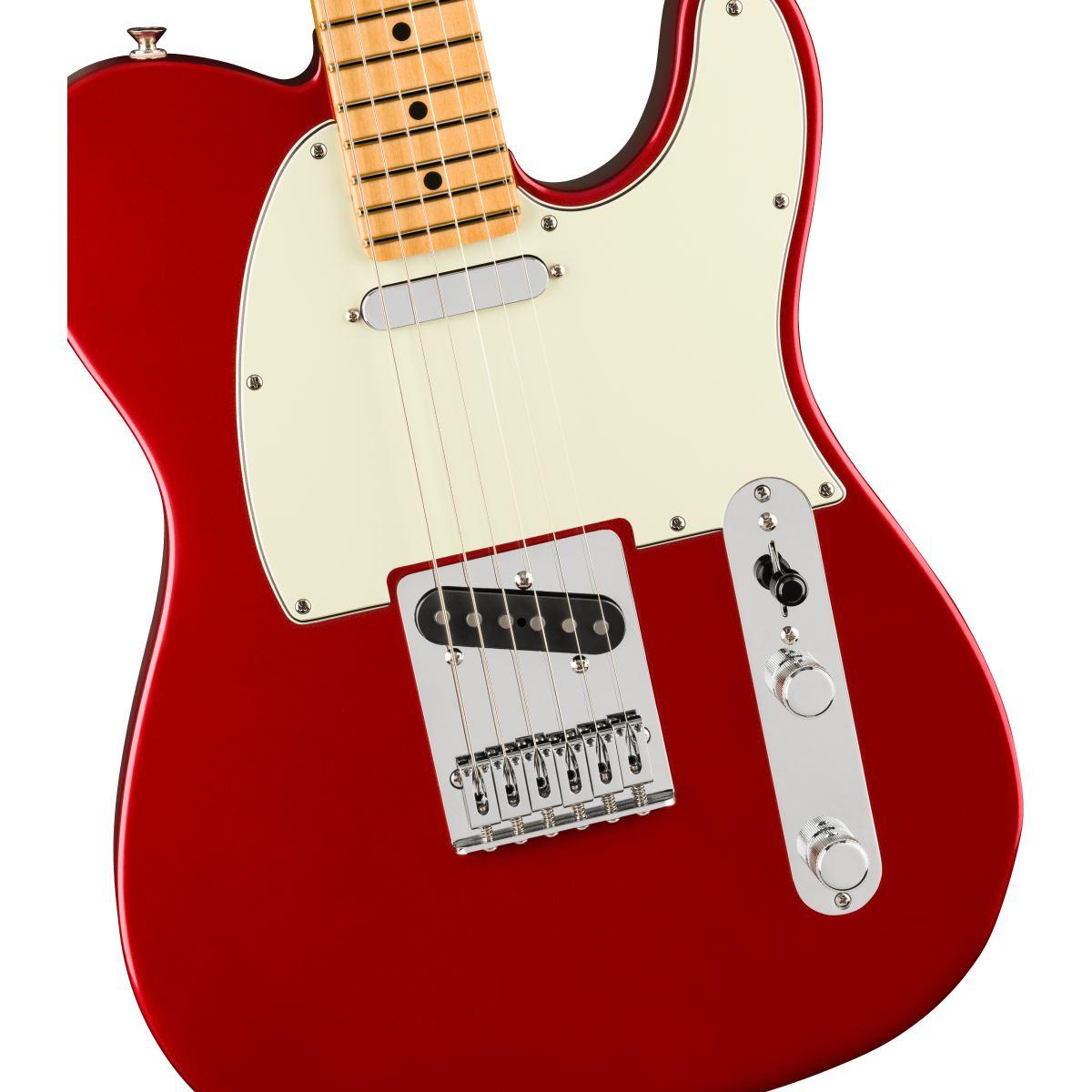 Fender 75th anniversart player ii telecaster mn candy apple red chitarra elettrica
