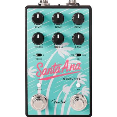Fender santa ana over drive v2 effetto overdrive per chitarra elettrica