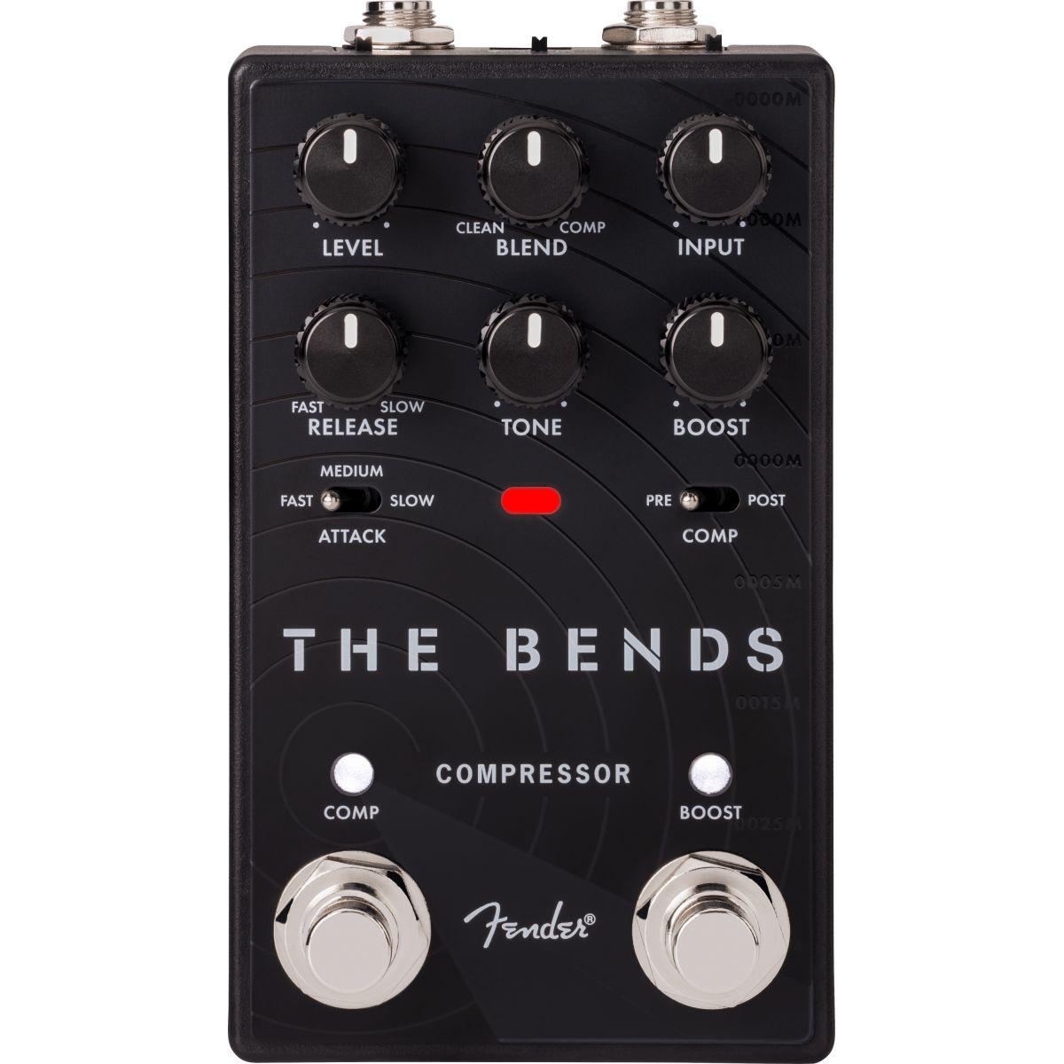 Fender the bends compressor v2 effetto compressore a pedale per chitarra elettrica