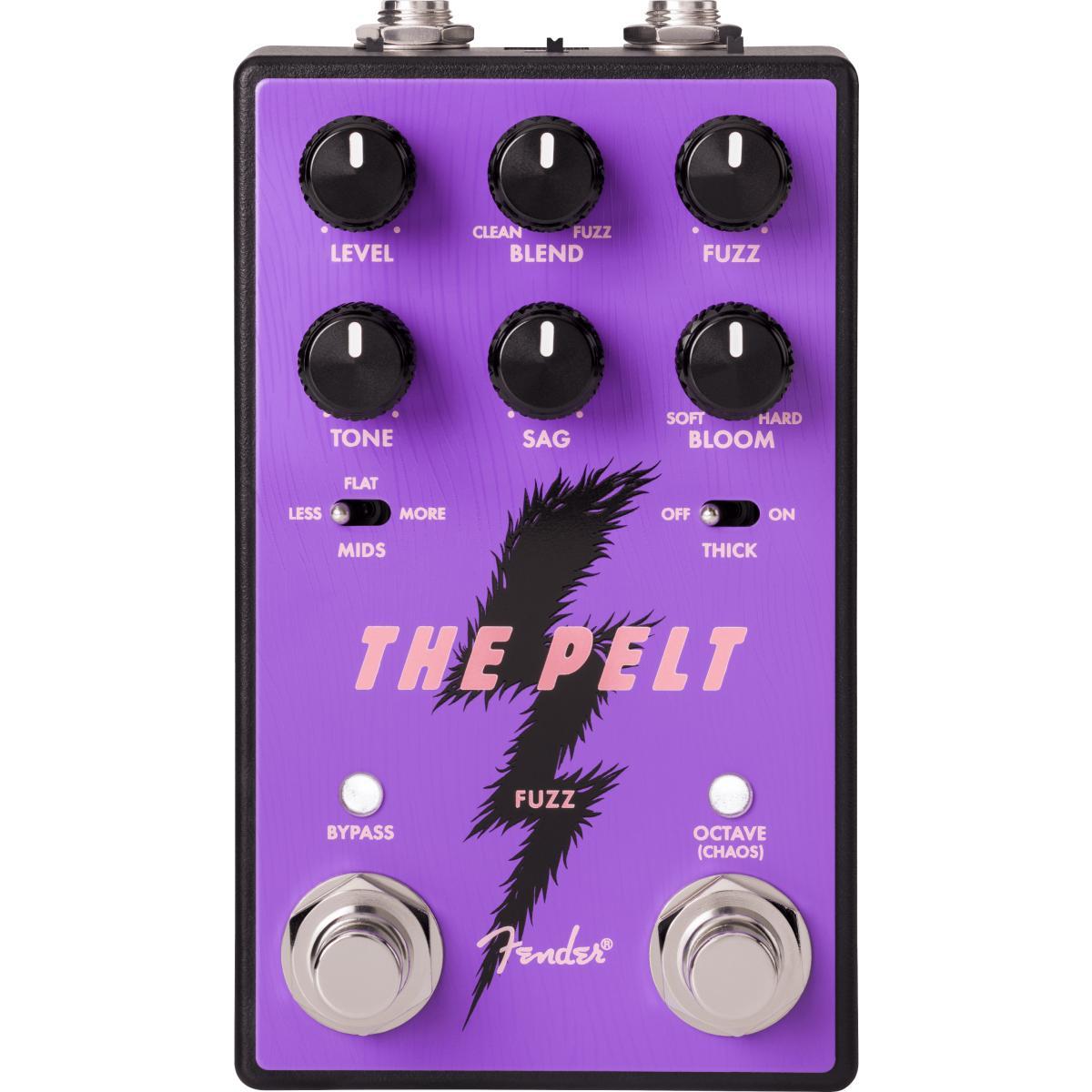 Fender the pelt fuzz v2 effetto fuzz per chitarra elettrica