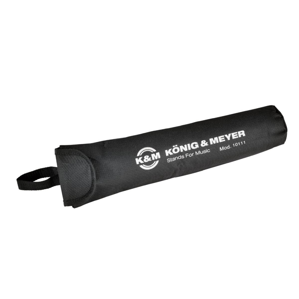 Konyg & meyer 10100 leggio pieghevole color nichel con custodia