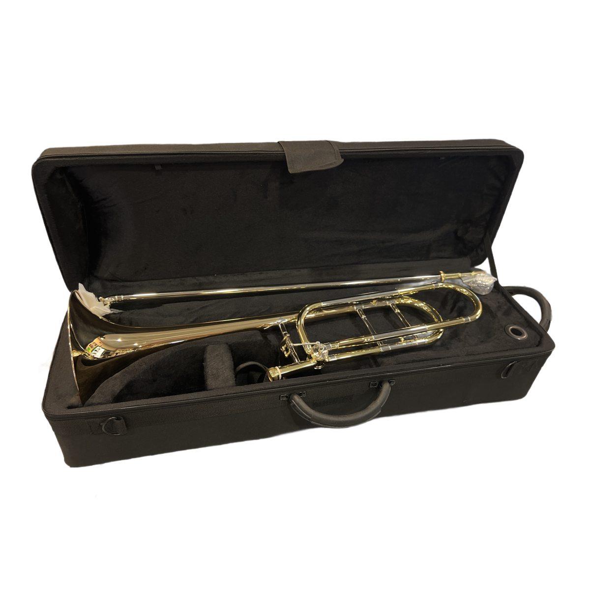 Bbrass 143 gold brass 42 trombone sib/fa