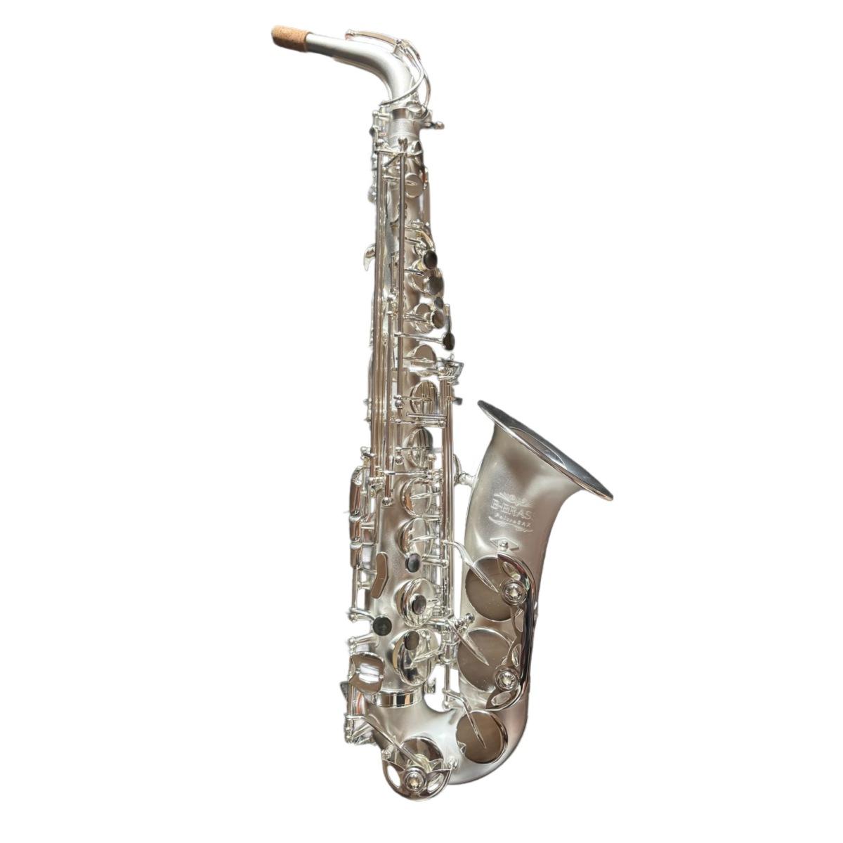 BBRASS POLTROSAX SAX ALTO - silver brush + chivi argentate