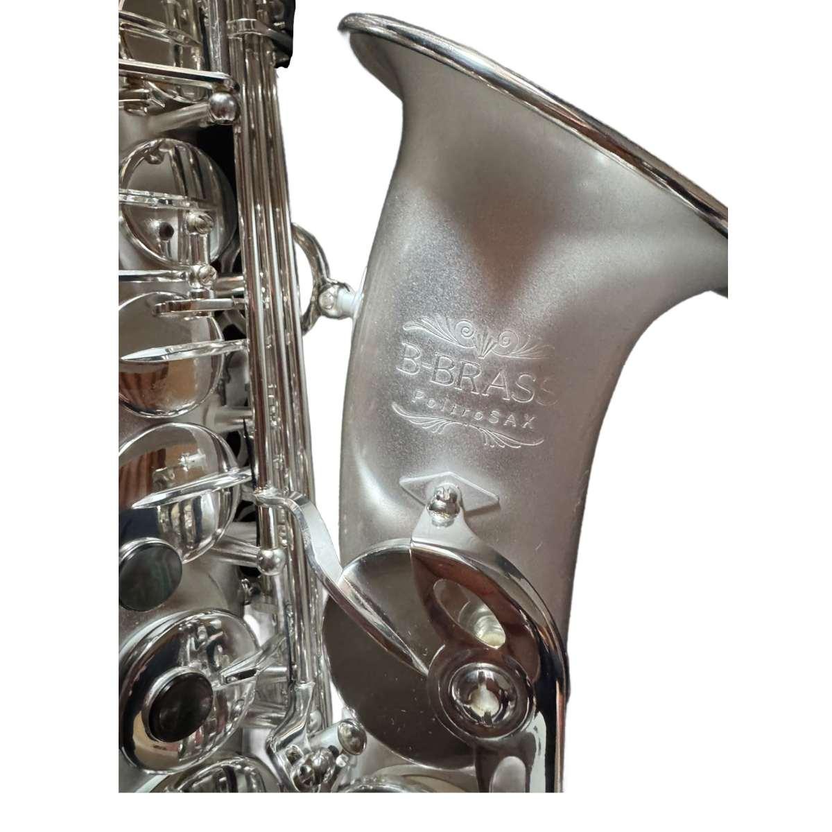 BBRASS POLTROSAX SAX ALTO - silver brush + chivi argentate