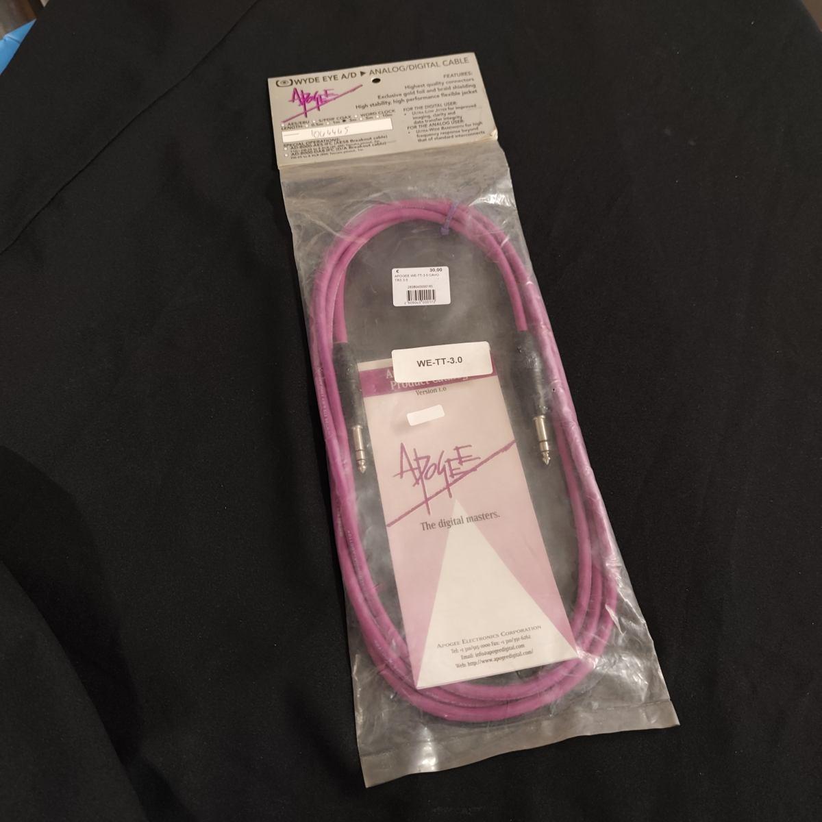 Apogee we-tt-3.0 cavo trs 3,0