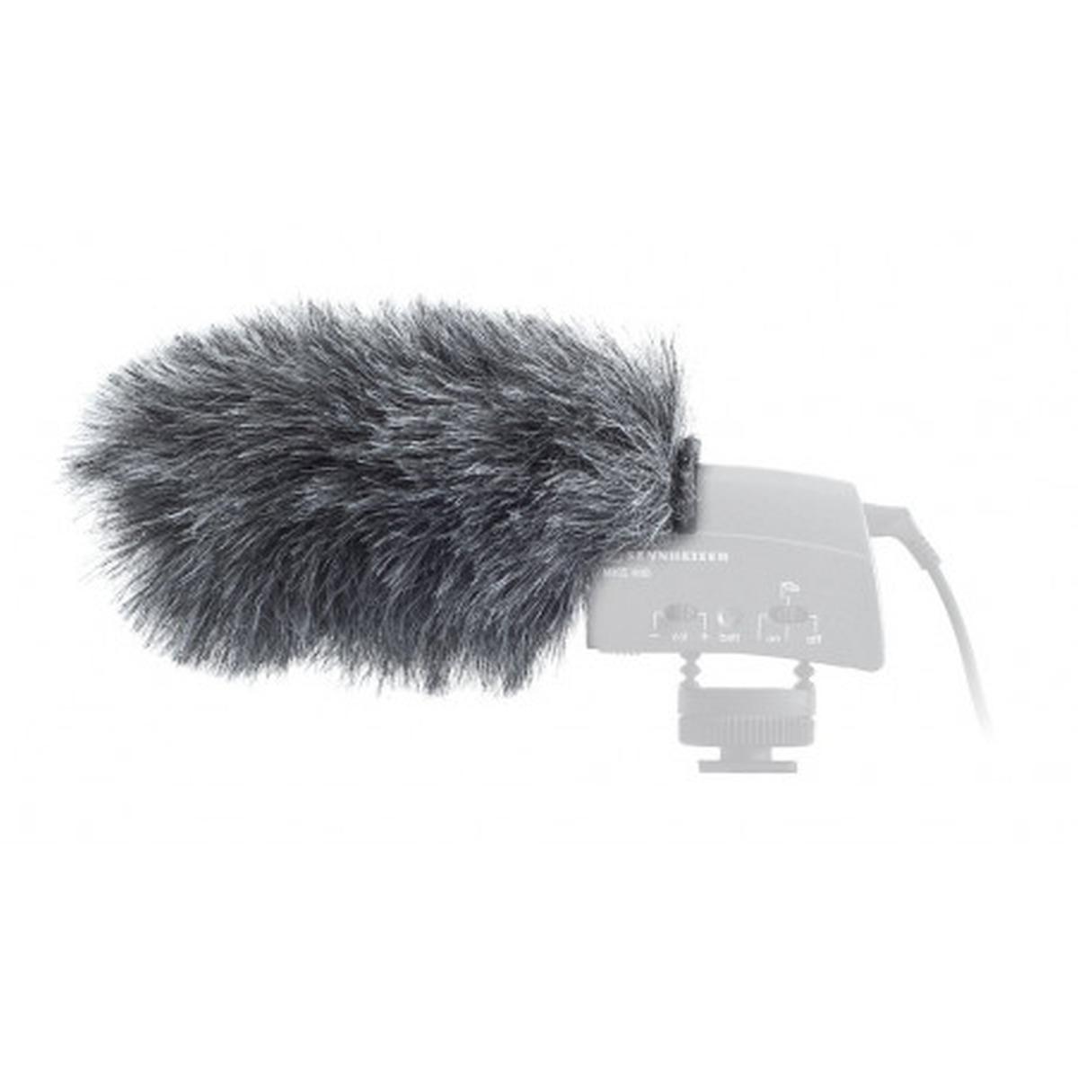 Rycote Mini Windjammer Antivento per Microfono Sennheiser MKE 400 Grigio