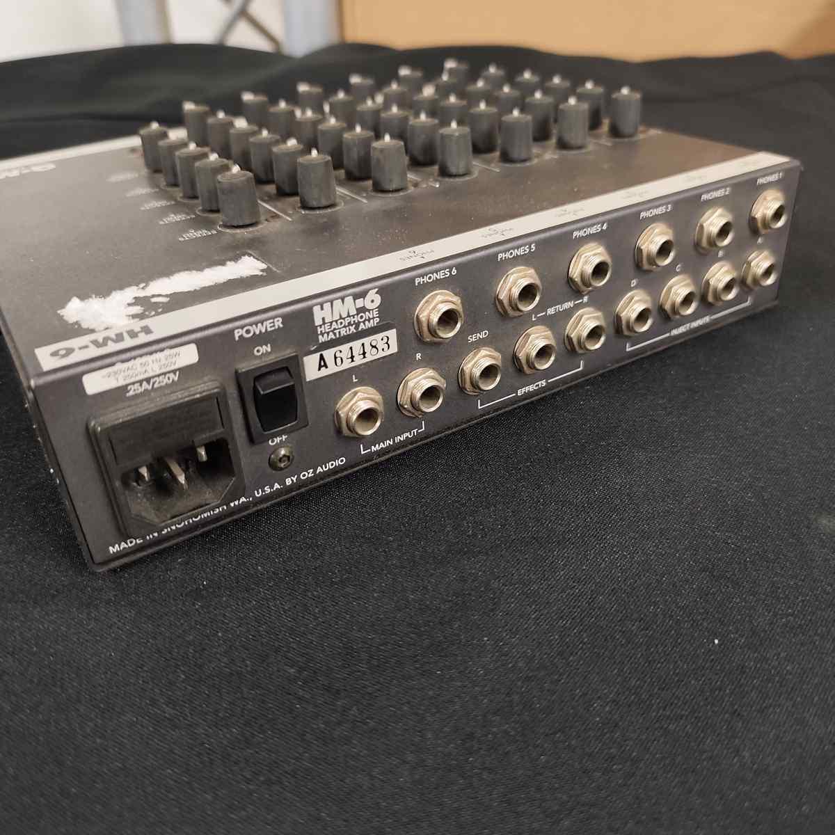 Oz audio q-mix hm 6 headphone matrix amp - usato garantito