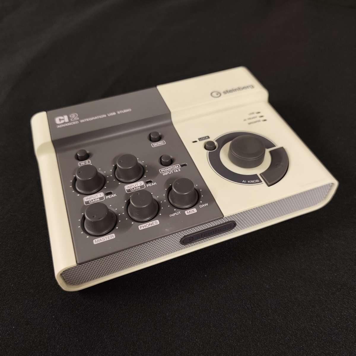 Steinberg ci 2 scheda audio usb con controlli di accesso rapido per cubase - usato garantito