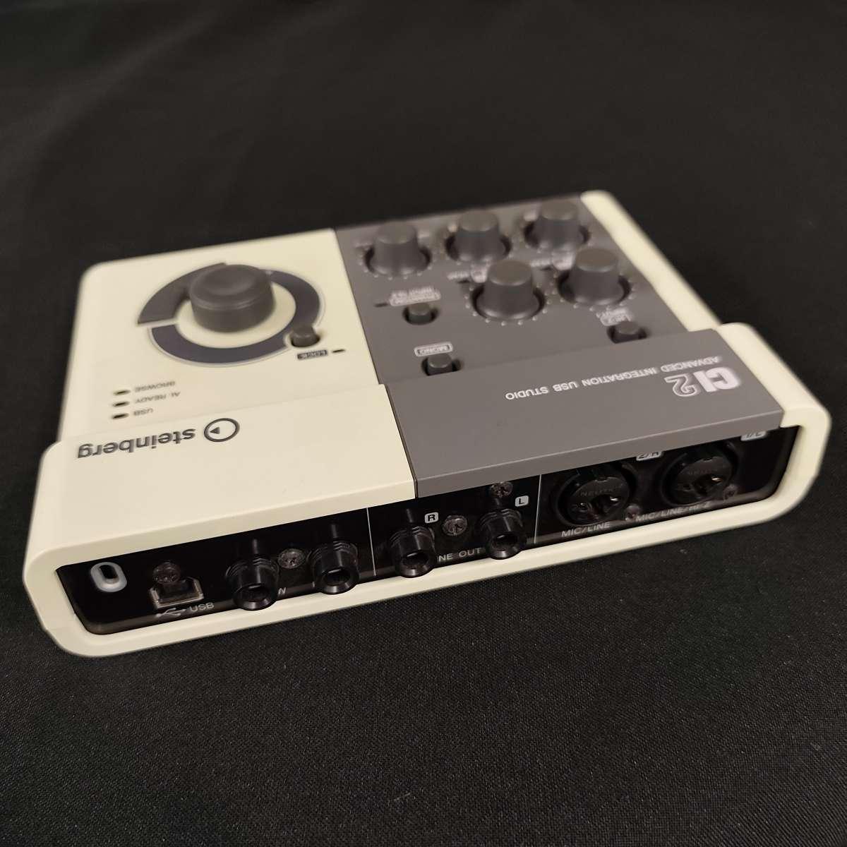 Steinberg ci 2 scheda audio usb con controlli di accesso rapido per cubase - usato garantito