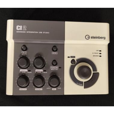 Steinberg ci 2 scheda audio usb con controlli di accesso rapido per cubase - usato garantito