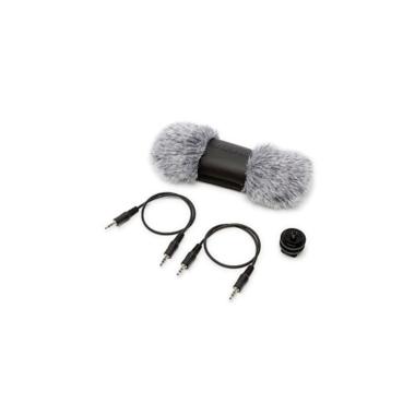 Tascam ak-dr70c kit filtro antivento con shoe mount e cavi per dr-701d e dr-70d