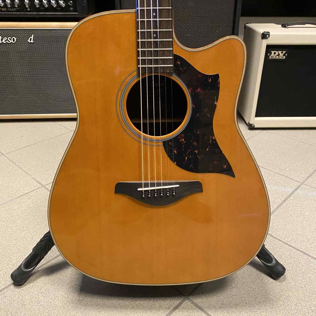 Yamaha a1rii vintage natural chitarra acustica elettrificata - USATO GARANTITO