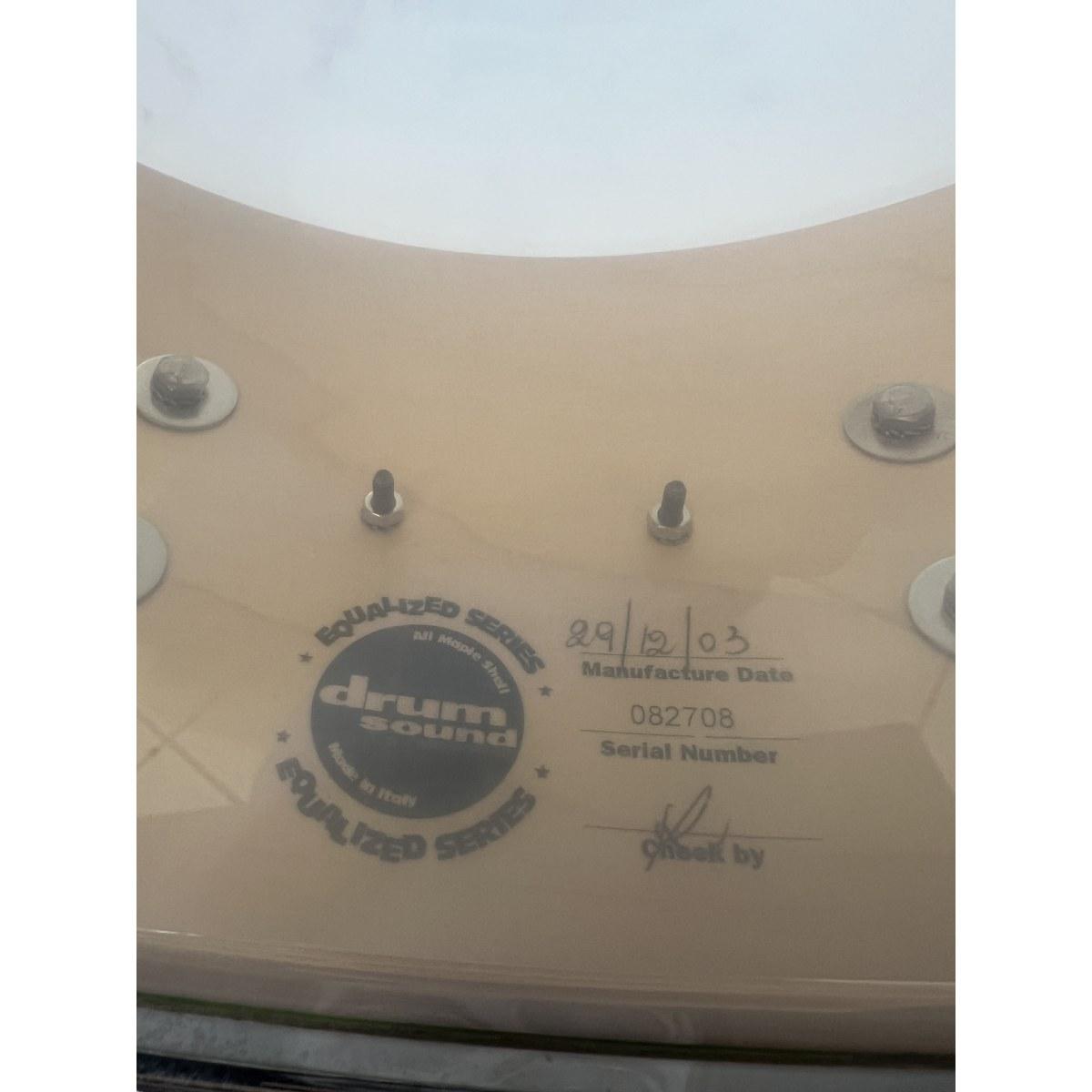 Ds drum equalized maple 14x5 green - usato garantito