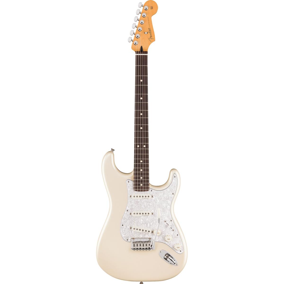 Fender player ii modified stratocaster hss rw olympic pearl white chitarra elettrica