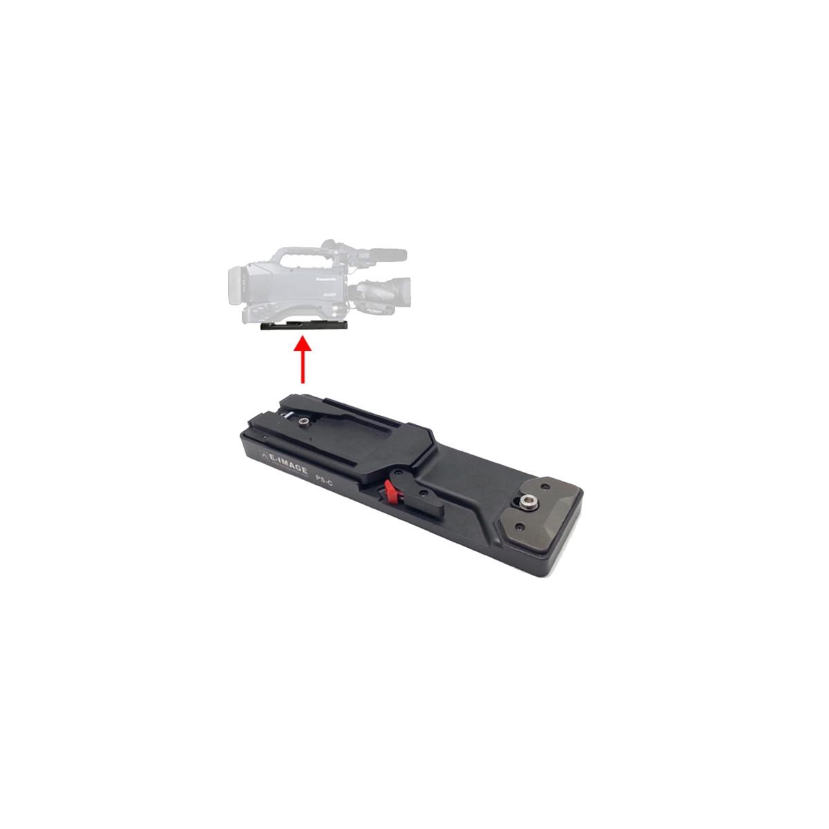 Piastra quick release E-image PS-C per cavalletto