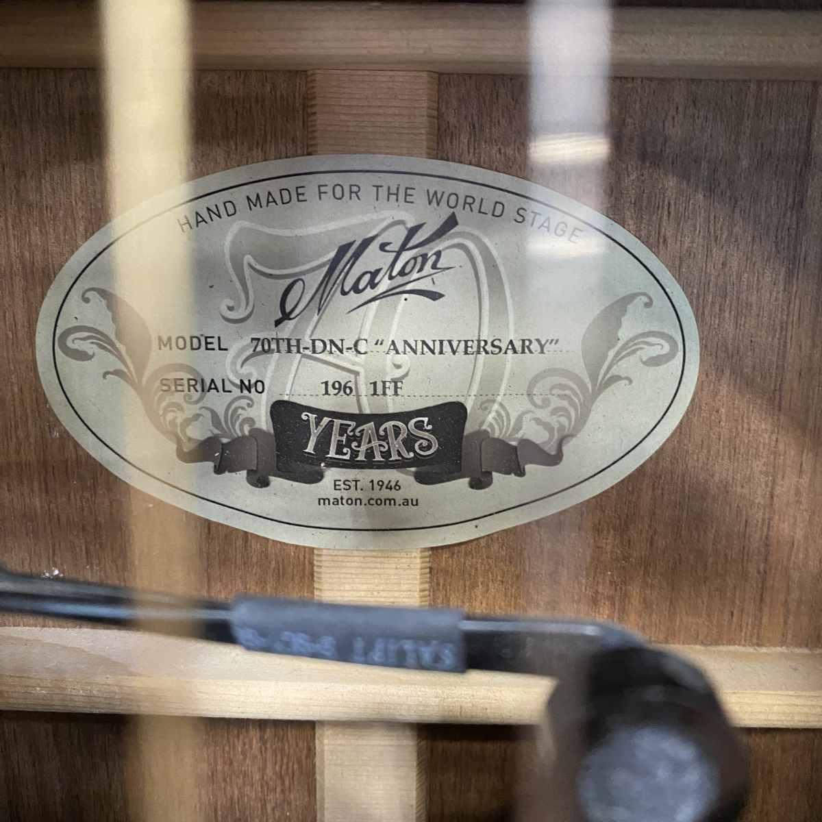 Maton 70th dn c anniversary chitarra acustica - usato garantito