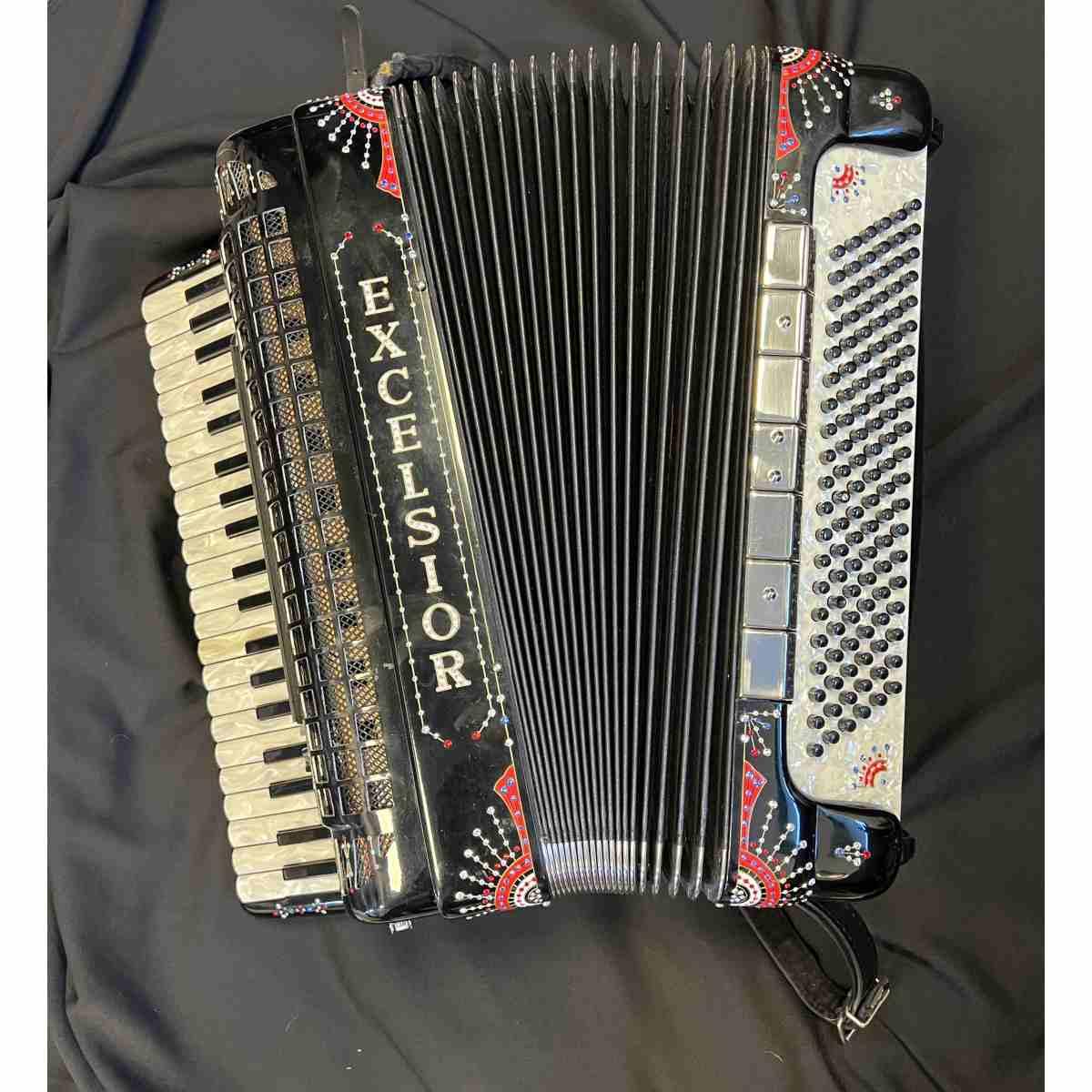 Excelsior 960m fisarmonica 5/5 120 bassi 2 voci cassotto