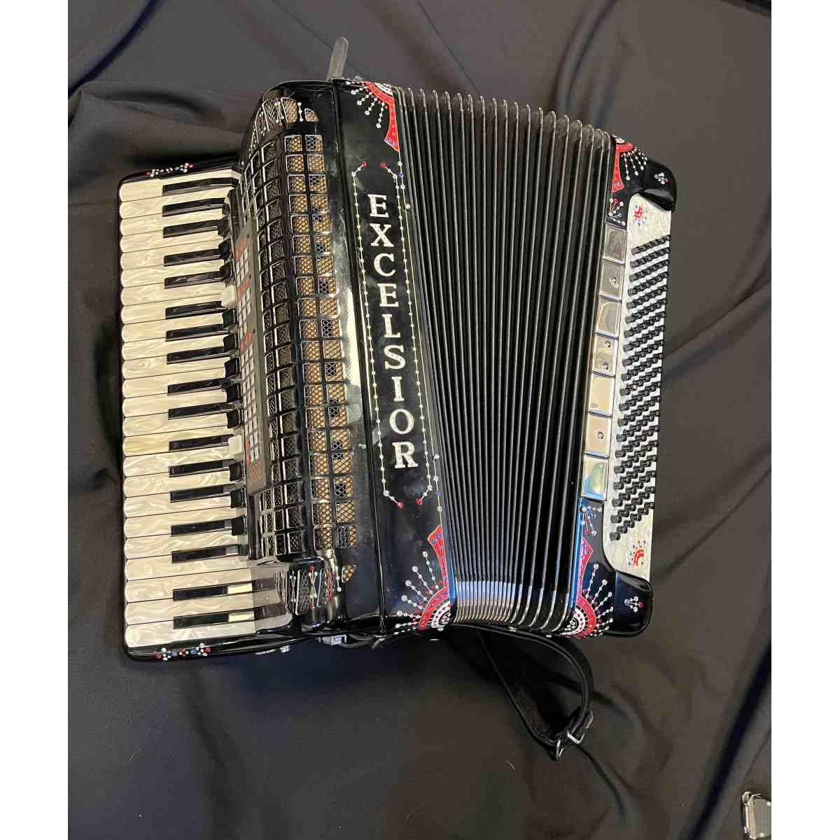 Excelsior 960m fisarmonica 5/5 120 bassi 2 voci cassotto