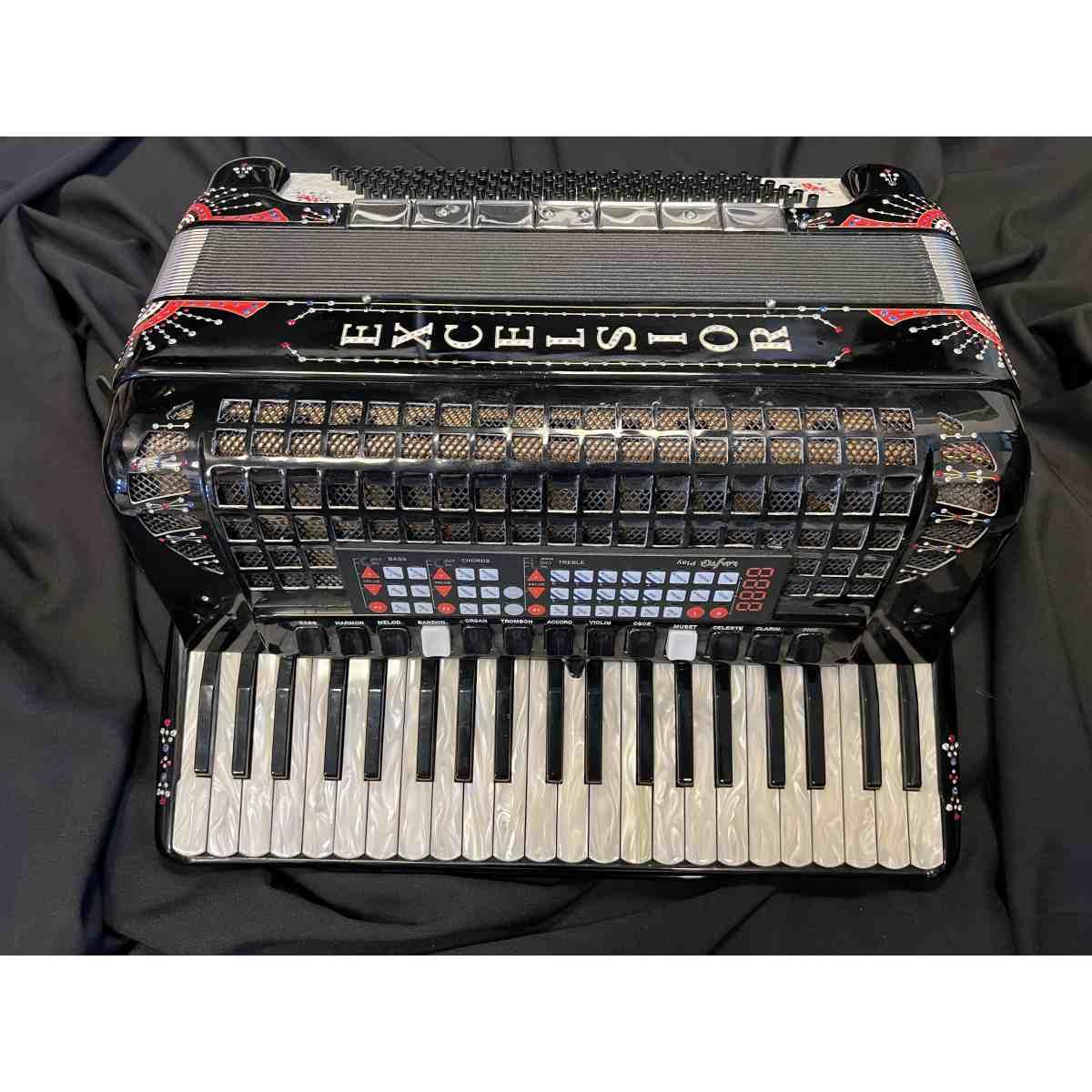 Excelsior 960m fisarmonica 5/5 120 bassi 2 voci cassotto