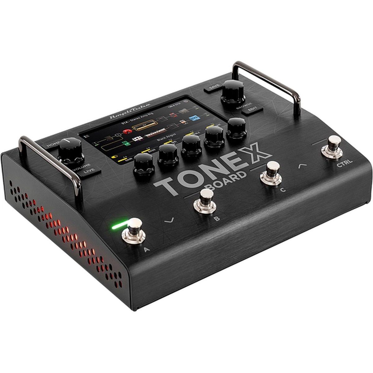 IK Multimedia TONEX Board Amp Modeler and Guitar/Bass Multi-Effects Processor - Black