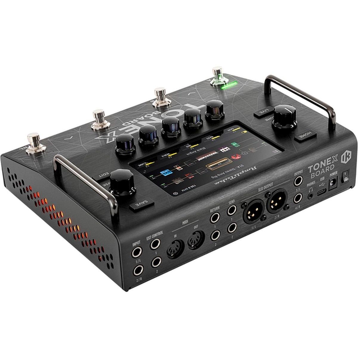 IK Multimedia TONEX Board Amp Modeler and Guitar/Bass Multi-Effects Processor - Black