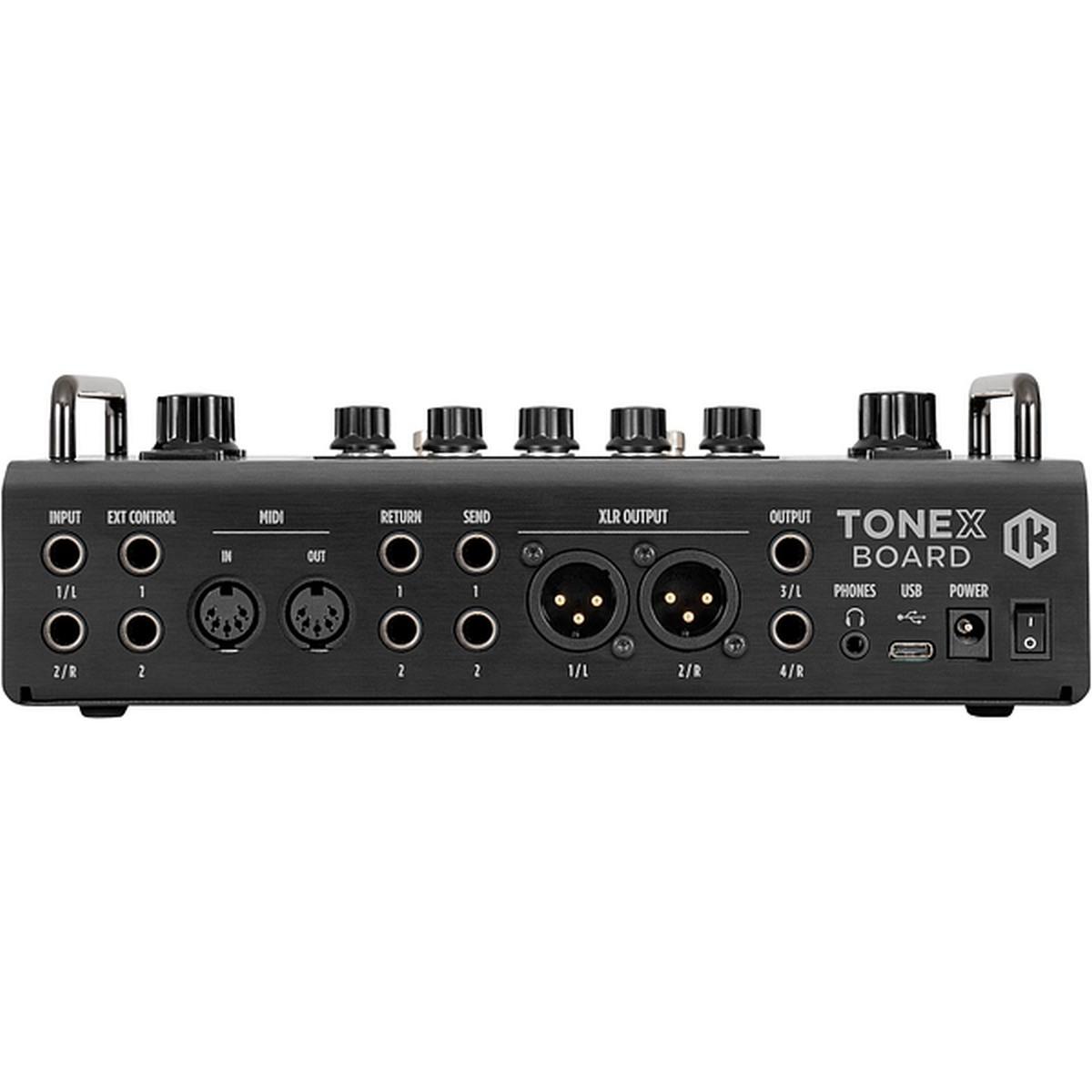 IK Multimedia TONEX Board Amp Modeler and Guitar/Bass Multi-Effects Processor - Black