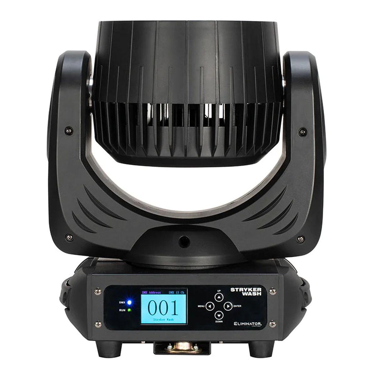 Eliminator Stryker Wash Testa Mobile Wash LED Professionale