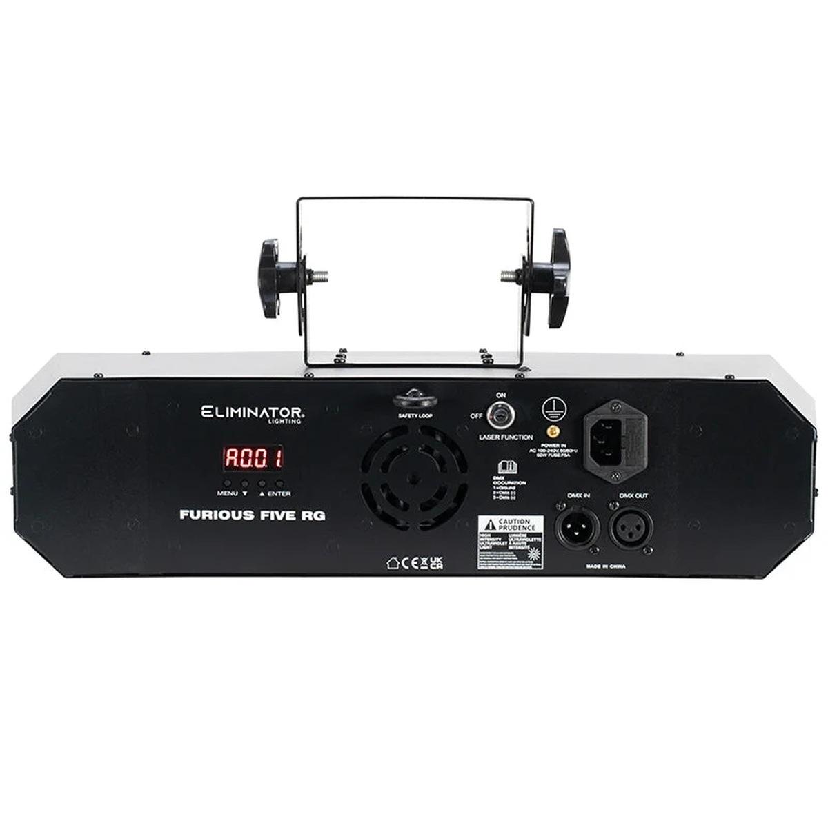 Eliminator Furious Five RG Effetto Luci LED Multieffetto