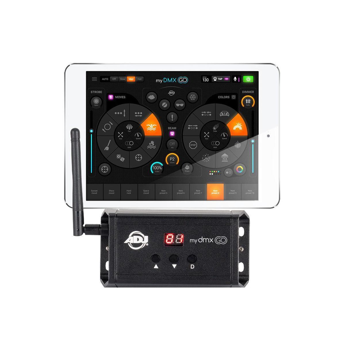 ADJ mydmx GO Controller DMX Wi-Fi per Luci