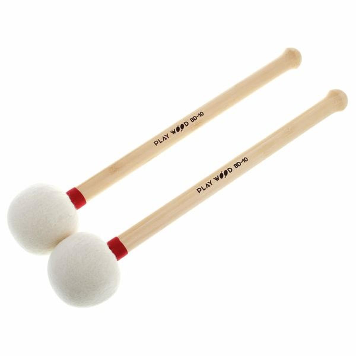 Playwood bd10 coppia di mallet per grancassa