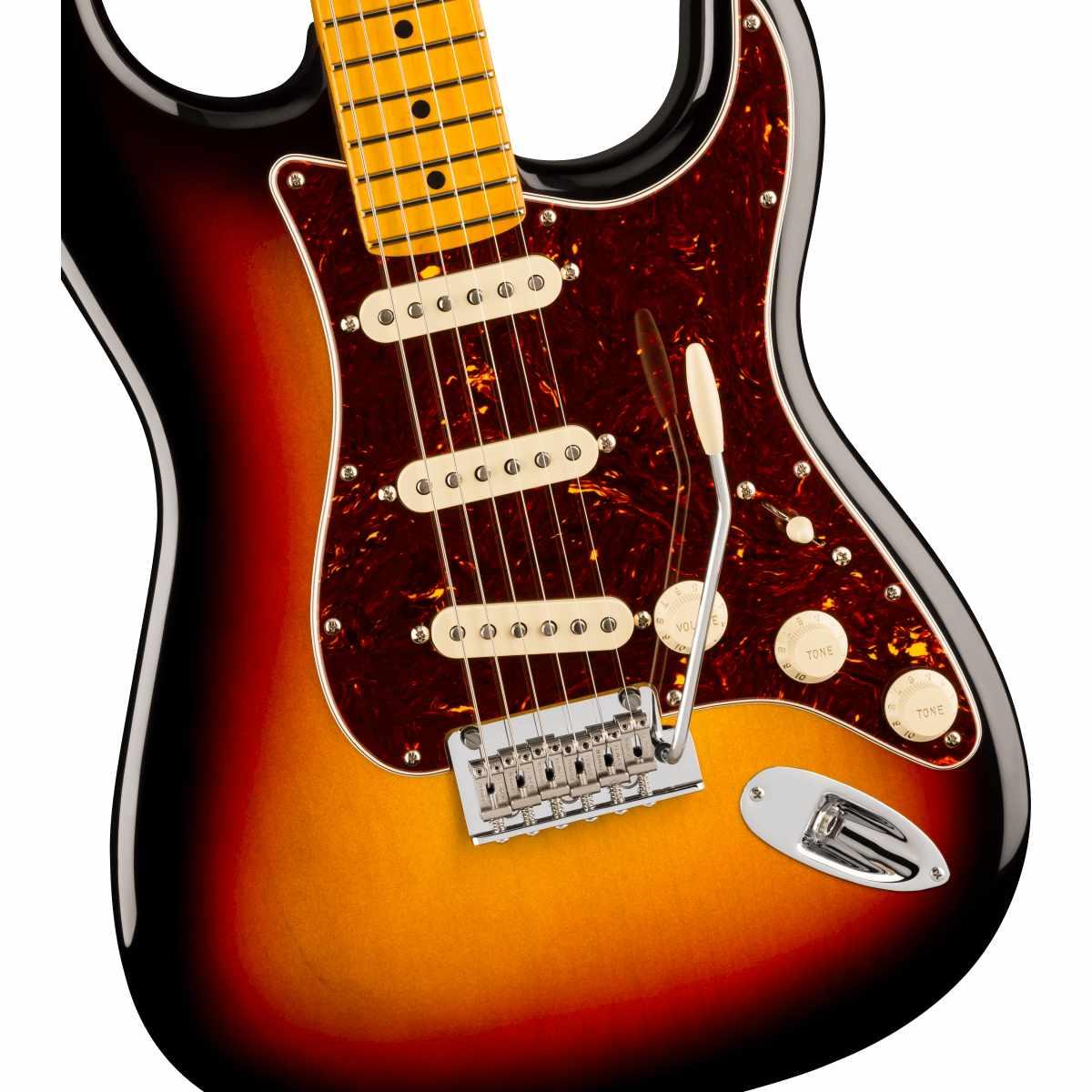 Fender american professional stratocaster mn 3 color sunburst chitarra elettrica